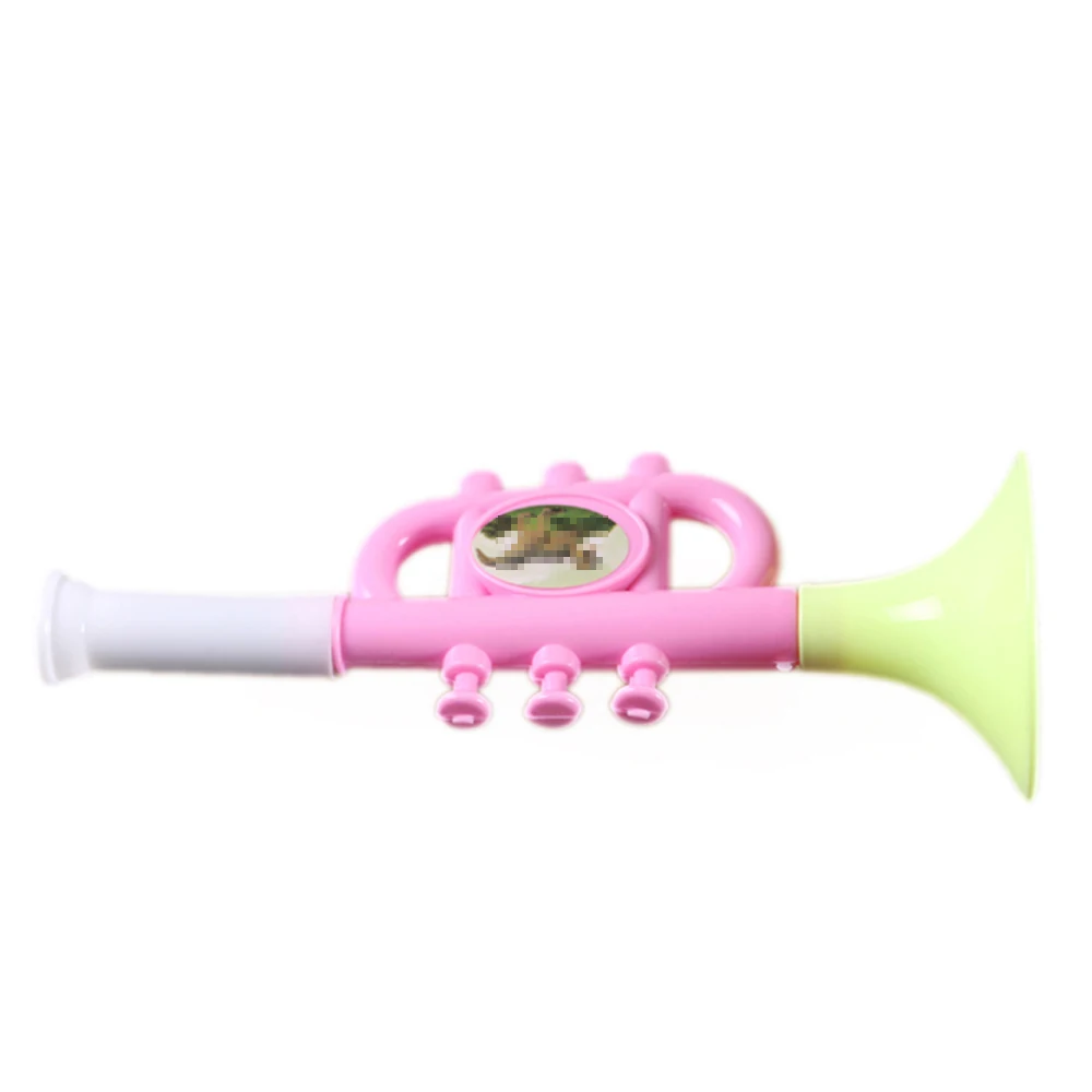 Macaron Color Small Trumpet Toy Instrument Toy Whistle For Children
