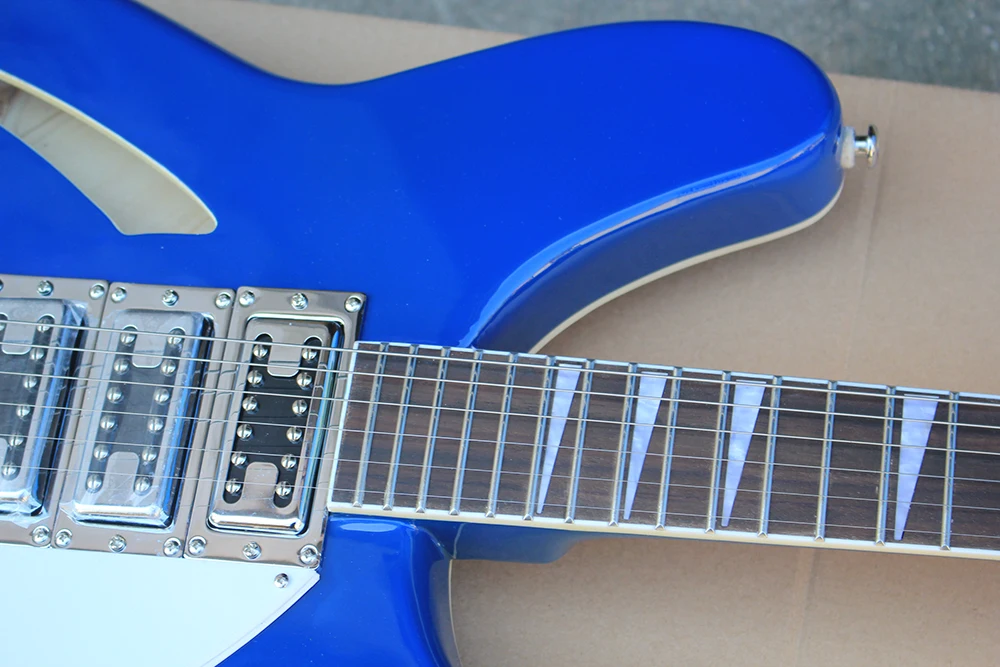 ネイビーブルー エレキギター ファクトリーアウトレット-ローズウッドフレットボード付き6弦