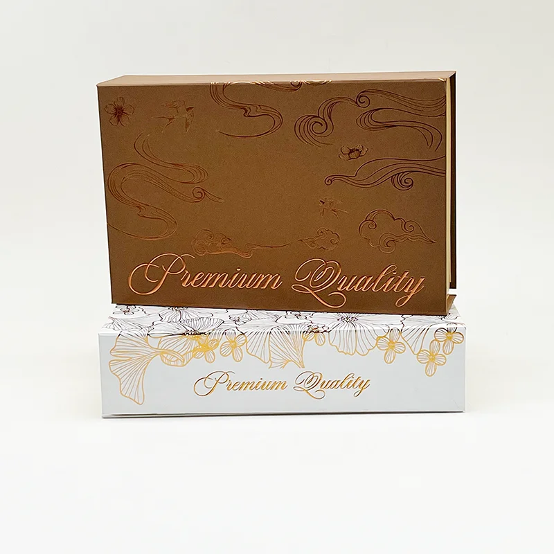 Jiurun Factory Custom Folding Boxes Magnetic Closure Gift Box Collapsible Magnetic Rigid Bird's Nest Paper Box factory