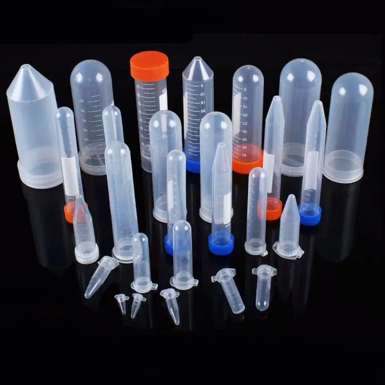 10 мл 15 мл 25 мл 50 мл винтовая коническая центрифужная пробирка (нестерильная) экономичная пластиковая центрифужная пробирка