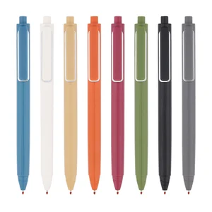 Wholesale School and Office Supplies High-Quality 0.5mm Smooth Writing Plastic Custom Logo Gel Pen for Promotional Gifts