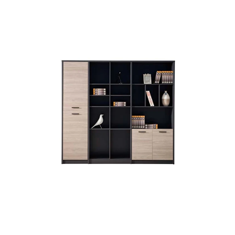 Modern Design Movable Melamine Office Cabinet With 3 Drawers