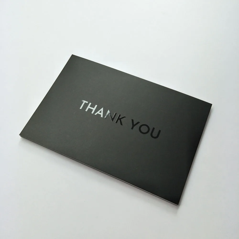Customized Colorful Paper Thank You Cards,Custom Paper Cards,Business
