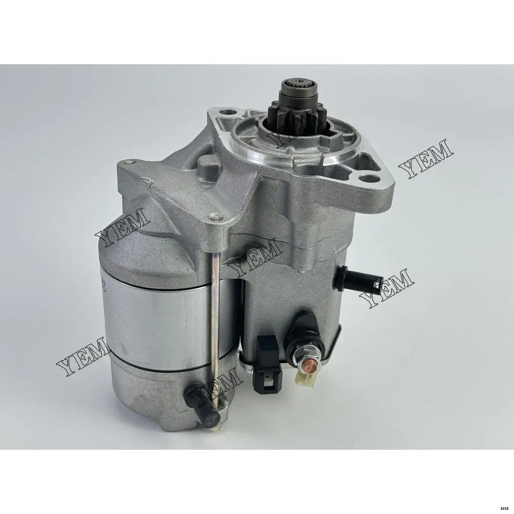 Starter Motor 16611-63010 Fit for Kubota V1505 Construction Machinery Spare Parts