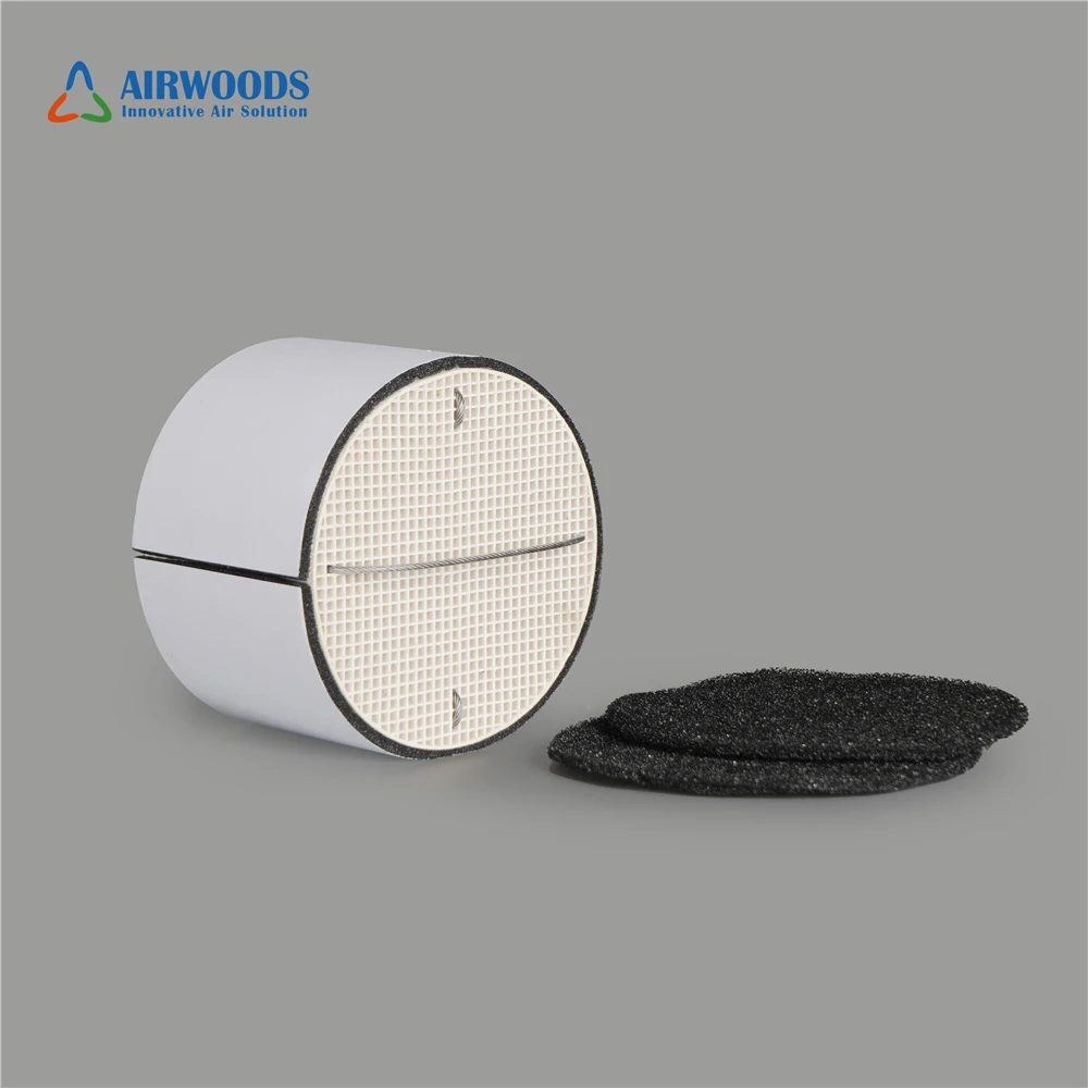 Ceramic Enthalpy Single Room Heat Recovery Ductless Exhaust Fan Bedroom Energy Recovery Ventilation System