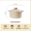 Cazuela 2.8l 1 pieza (nube crema)