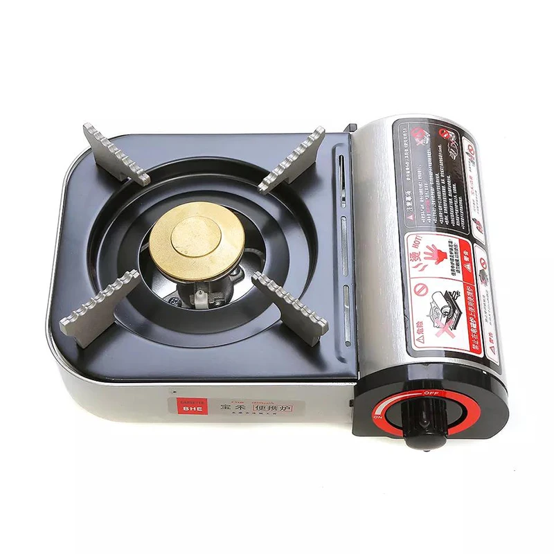Outdoor Gas Cooktops Camping Kitchen Household Portable Stainless Steel