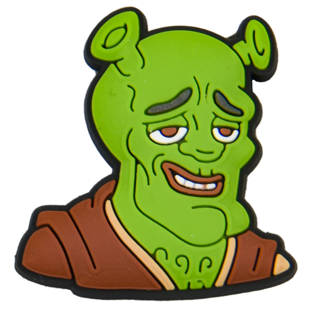 Shrek Jibbitz Crocs, Shrek Crocs Charms, Shrek Accessories
