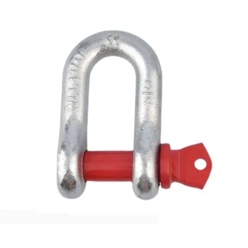 High Strength  D-type  12 Ton Bolt-type Shackles DEE Shackle