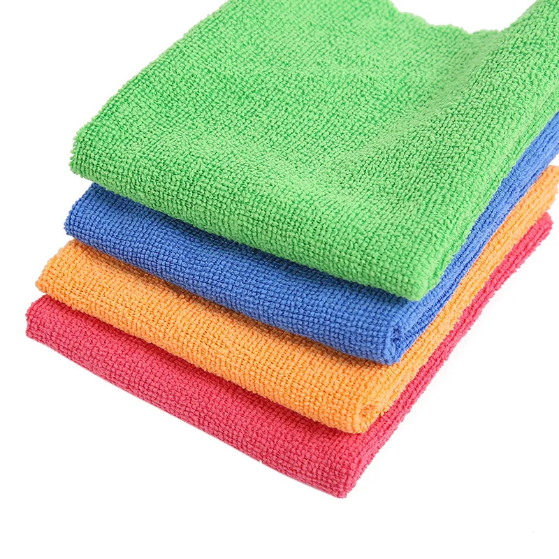 Buy UP16, Microfiber Cloth, Cleaning Cloth, Microfiber Cloth for Kitchen, 40X40cm, Pack of 4, 400Gsm, Multicolour, Kitchen Cleaning Cloth