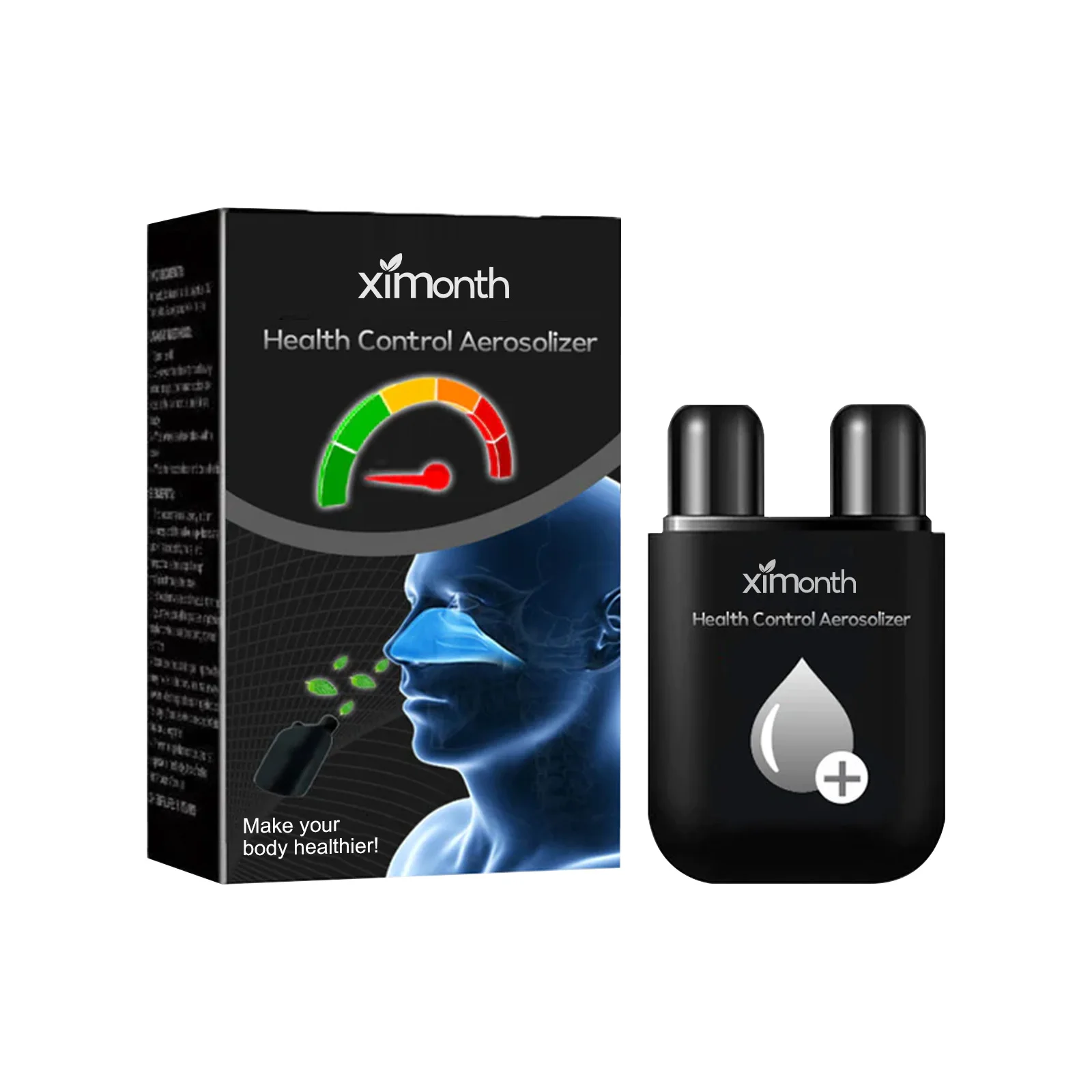 Ximonth Liver Cleansing Nasal Inhaler Herbal Repair Nasal Box Quick ...