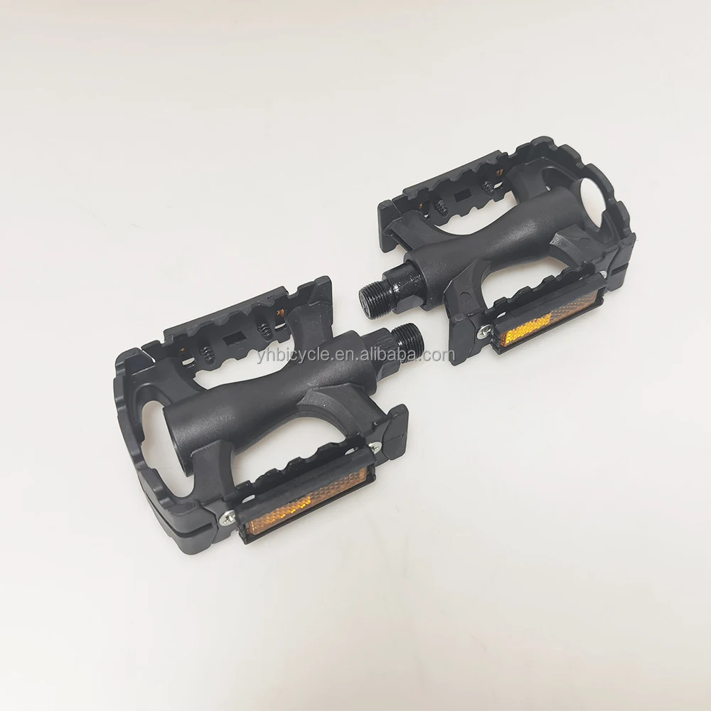 Compatible with 1/2 and 9/16 Axle Crank Bike Pedal Axle Extender Adapter Included Bike Pedal Set