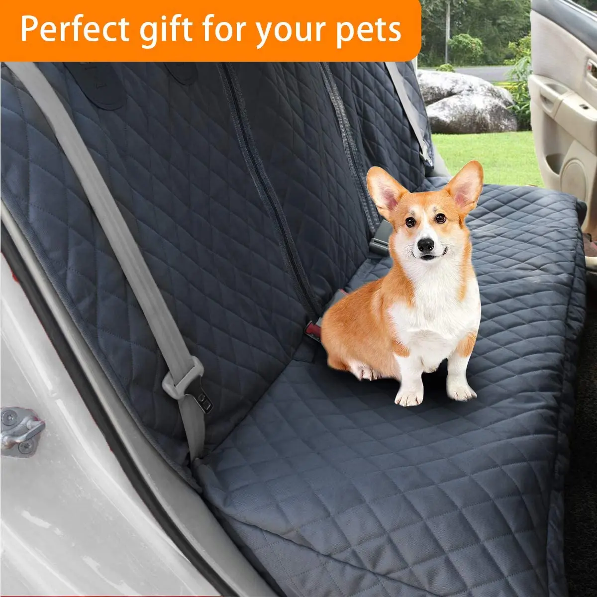 High Quality Washable Waterproof Dog Car Hammock Seat Cover Car Seat high-quality-washable-waterproof-dog-car-hammock-seat-cover-car-seat