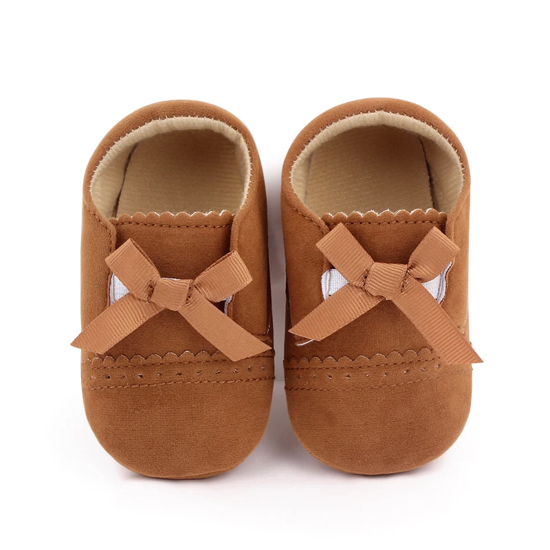 2022 Fashion Solid Color New Girls Baby Moccasins supplier