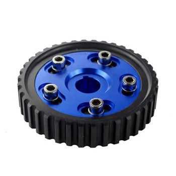 aluminium cnc machining parts customized Adjustable Cam Gear Alloy Timing Gear Pulley For Honda Civic