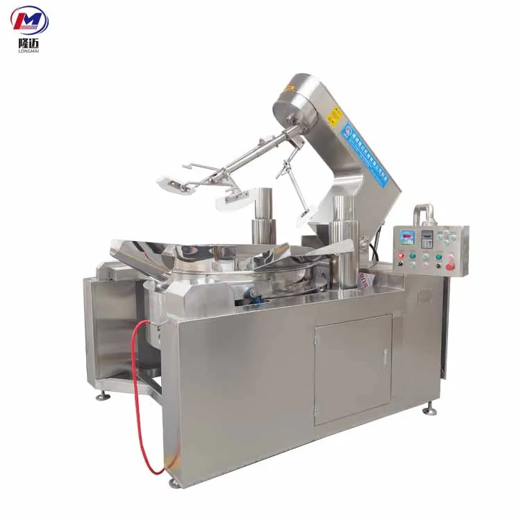 500L Automatic Food Eggs Cooking Mixer Machine  Industrial Meat Cooking Machine Price Commercial Cooking Pot with Mixer Price