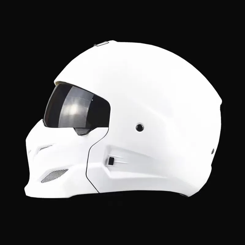 Flaming Speed Dot 新品2個 Samurai Shining White Full Face Motorcycle Helmet OEM