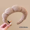 Towel sponge hairband-medium coffee-17173549g