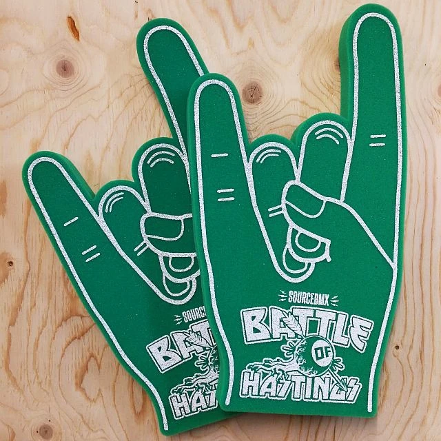 Popular Custom Shape Shocker Finger Cheering Eva Foam Hand
