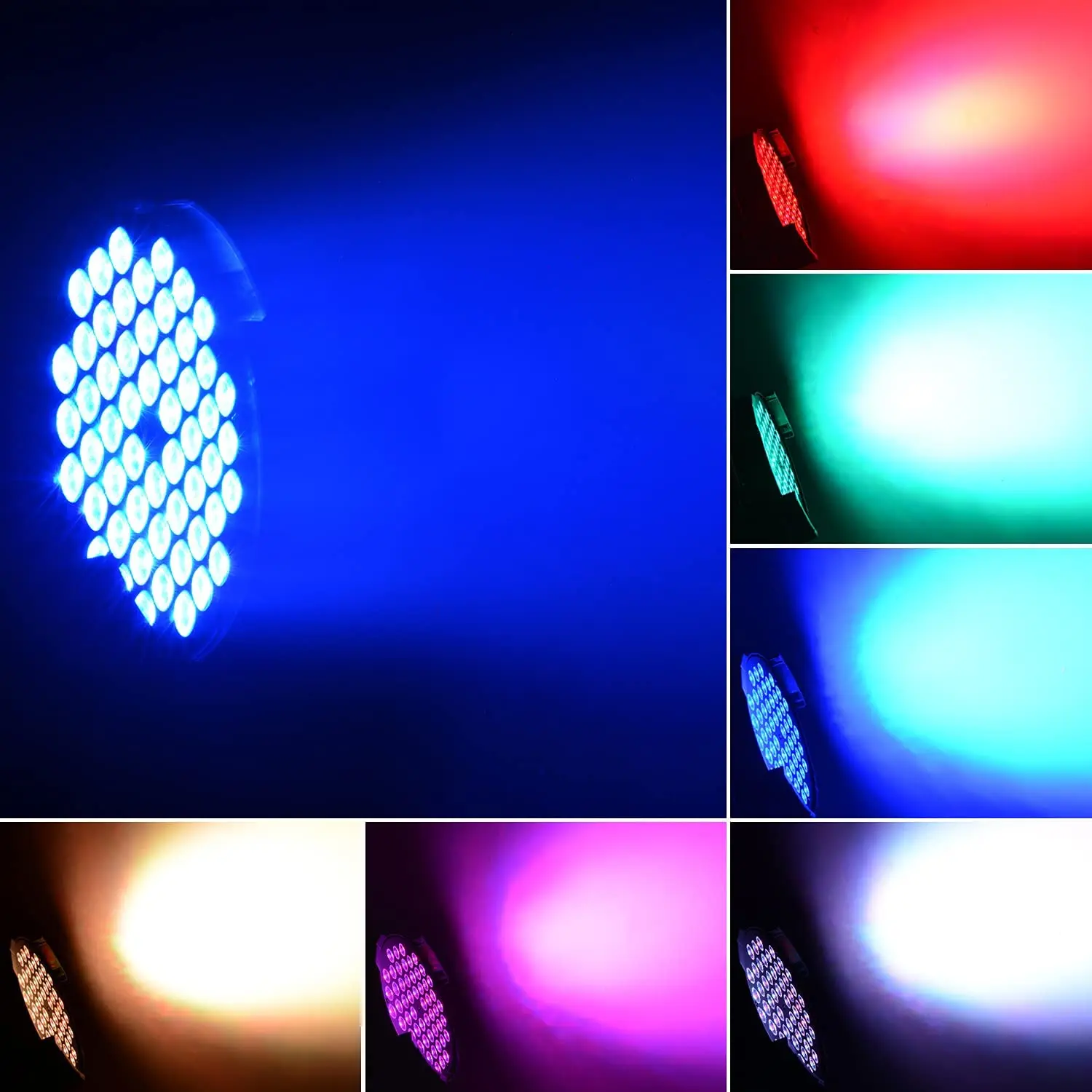 Factory Outlet RGB 3 in 1 DJ Equipment 54*3W LED Par Light  Disco Stage Lights for Bar Club Dance Wedding Party Light