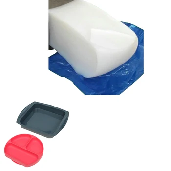 Heat Cured Rubber Hcr Silicone Elastomer Aging Resistance Silicone Rubber for Bakeware Cover