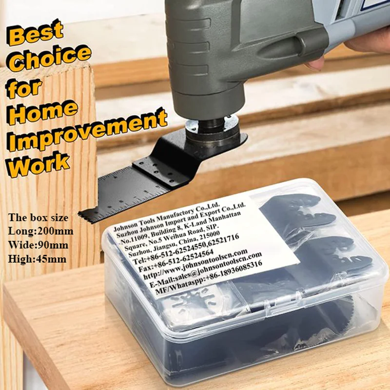 Oscillating Multi Function Tools 20/35/45/65/88mm Metal Wood Cutting