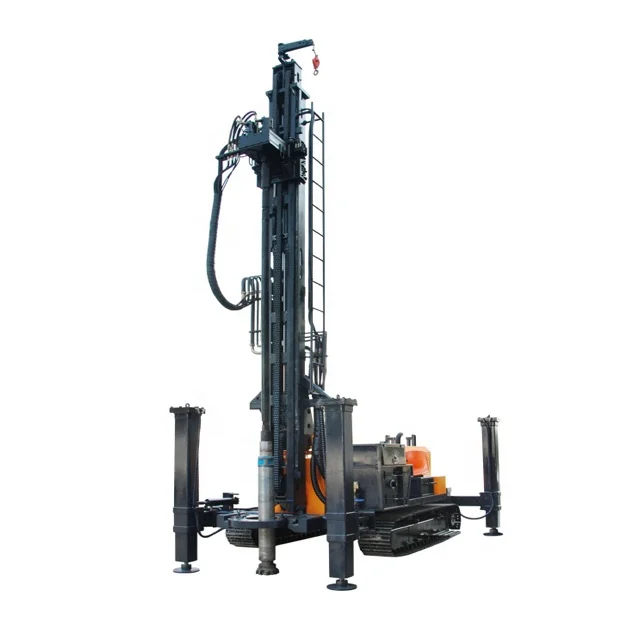 
 Cheap price KAISHAN KW400 portable water well drilling rig for bore hole diameter 110-273mm
