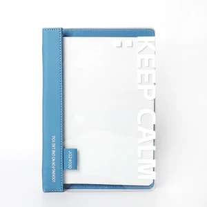 2026 Factory Stationery Office Custom A5 Pu pp Cover Loose Leaf School Notebook for Student