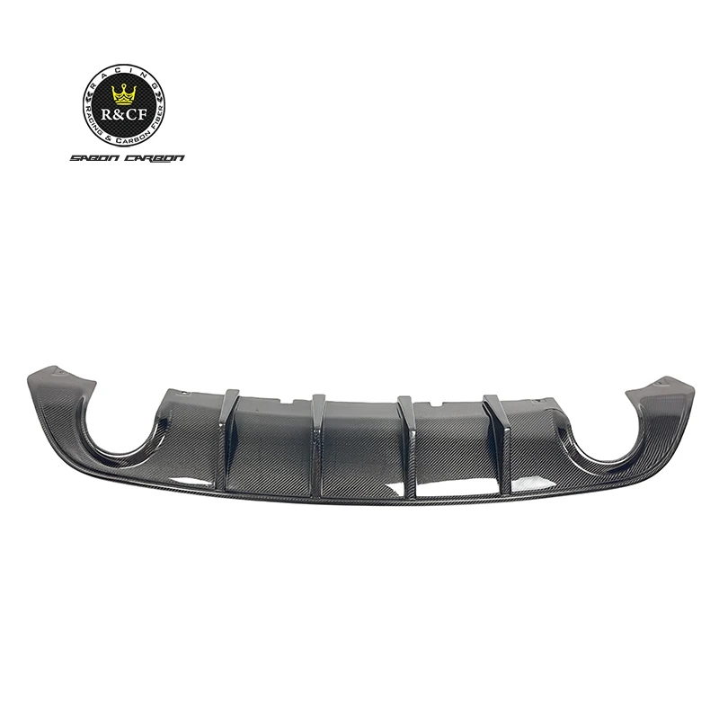 SRT Style Carbon Fiber Rear Diffuser Wide Body For Dodge Charger 2015-2021