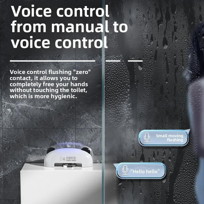 Smart AI Voice-Controlled Automatic Toilet Flush