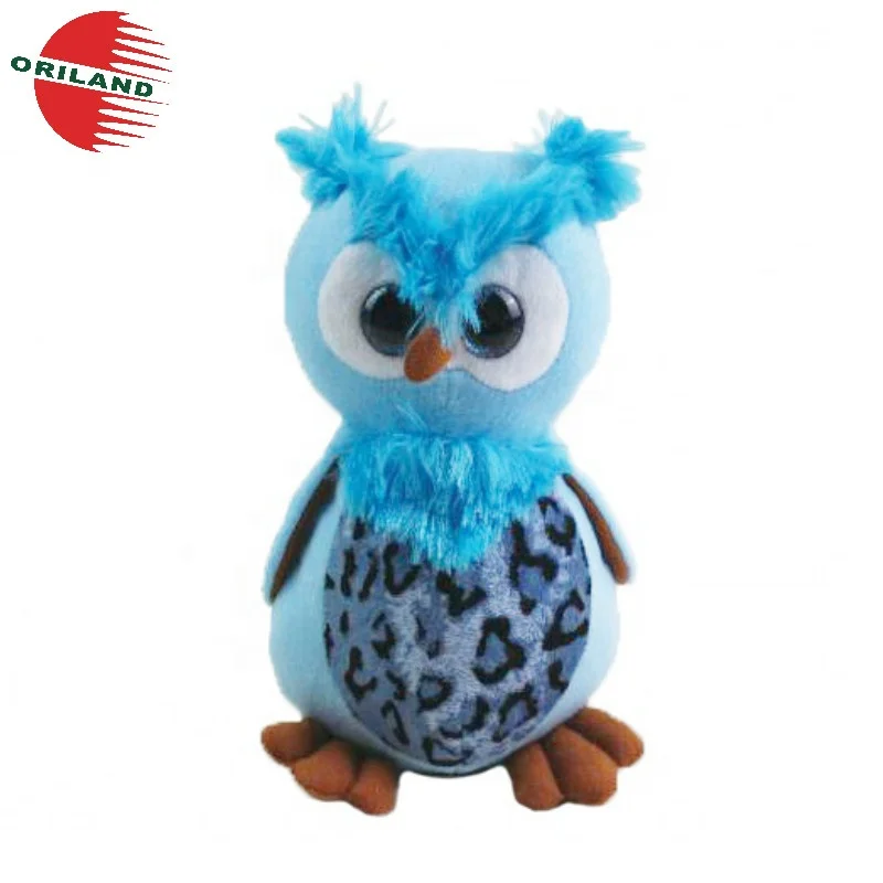 stuffed blue owl