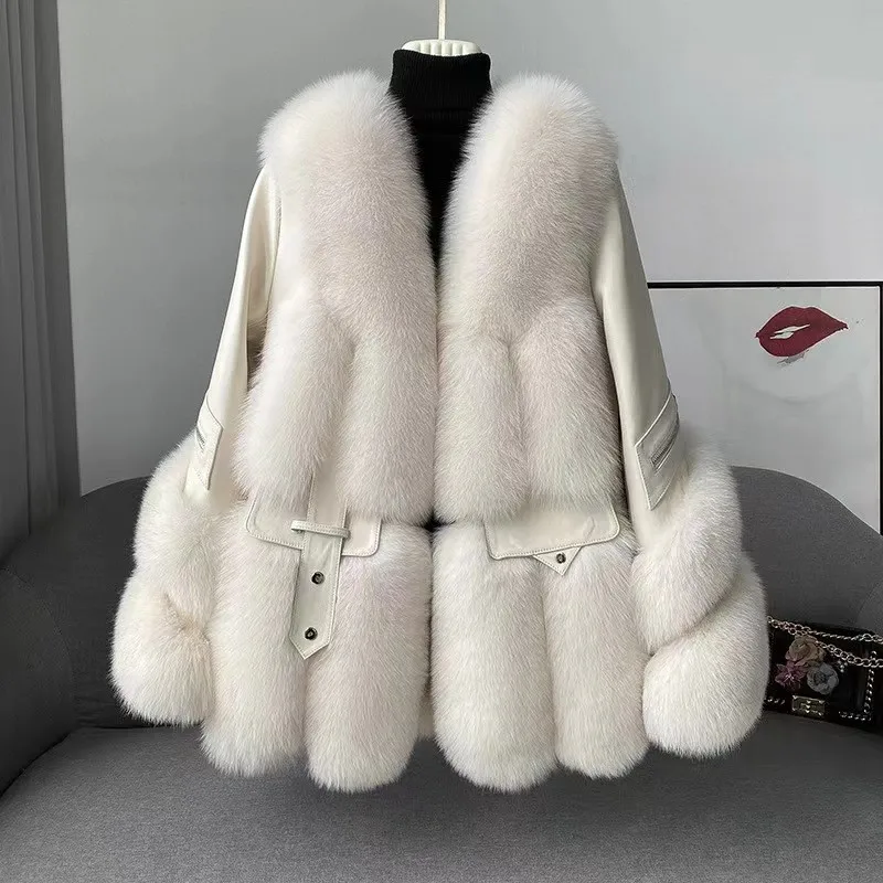 Aspen Red Fox Fur Jacket – GK Furs