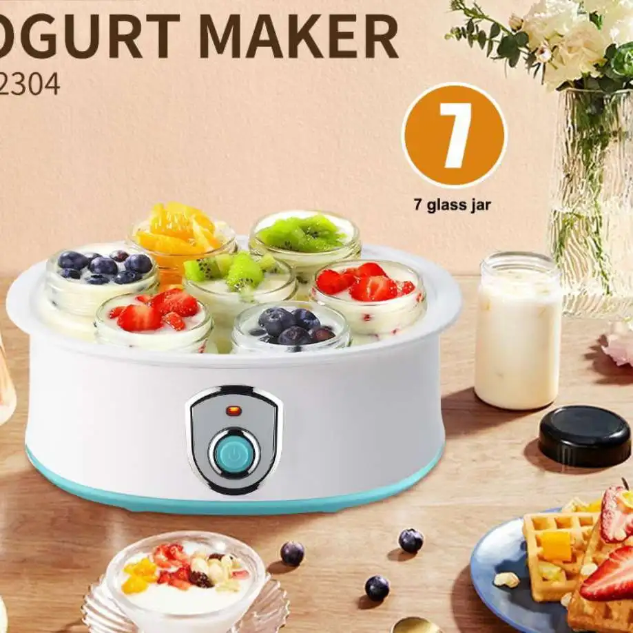 Yogurt Maker Zogifts Hot Sell 2025 Automatic Electric Mini Multifunction Home Prices Convenient Seperate 7Cups Energy Efficient