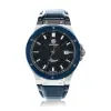 Gris Gunmetal + Bleu &amp; Noir - D
