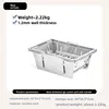 Griglia per barbecue in argento