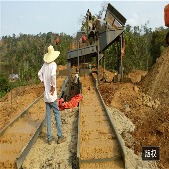 New Technology Gold Collection Machine/Mining Sluice Box/Pulsating Sluice