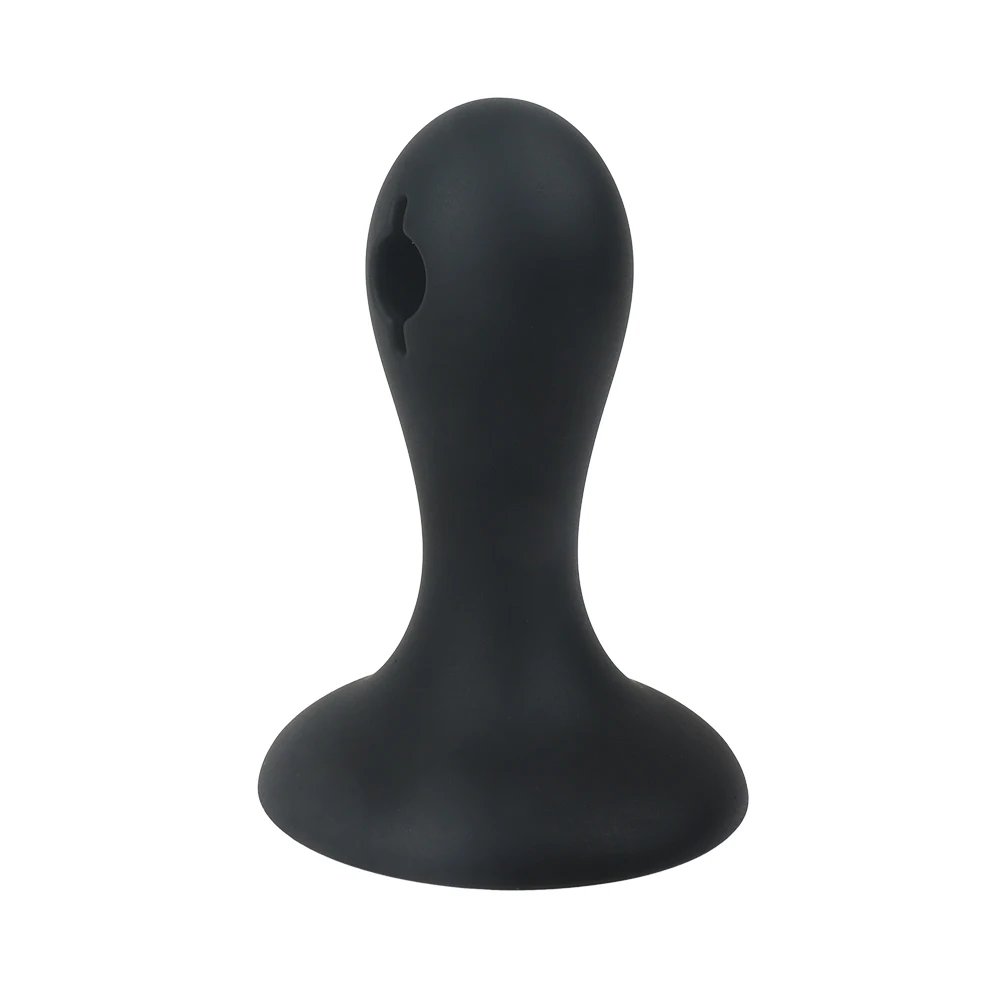 Silicone Anal Plug Glass Ball Inside Butt Beads Sex Toys for Women Men Gay Clitoral Massager G Spot Stimulation Muscles Trainer