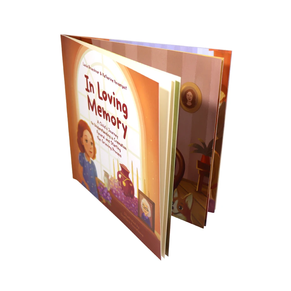 China Factory Price Custom and Print Soft Cover Paperback Children Picture Story Laminated Book Printing