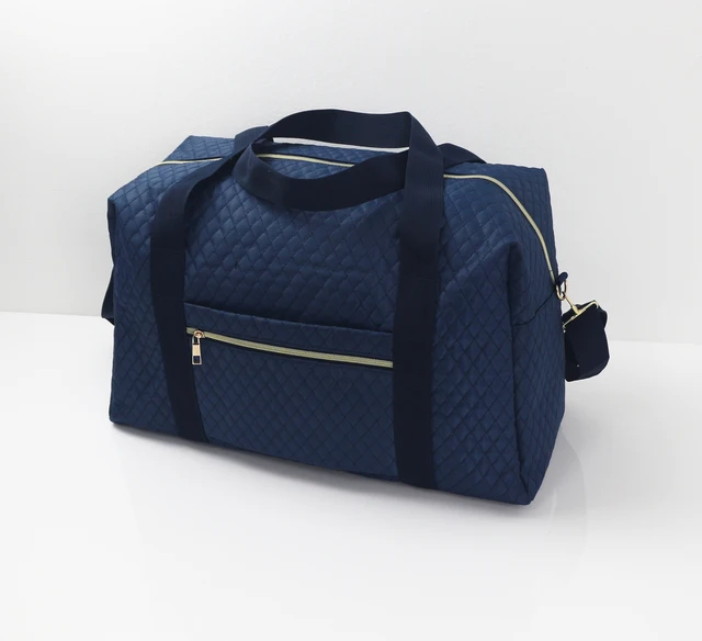 Fashionable Polyester Travel Bag/Weekend Bag with Zipper Closure