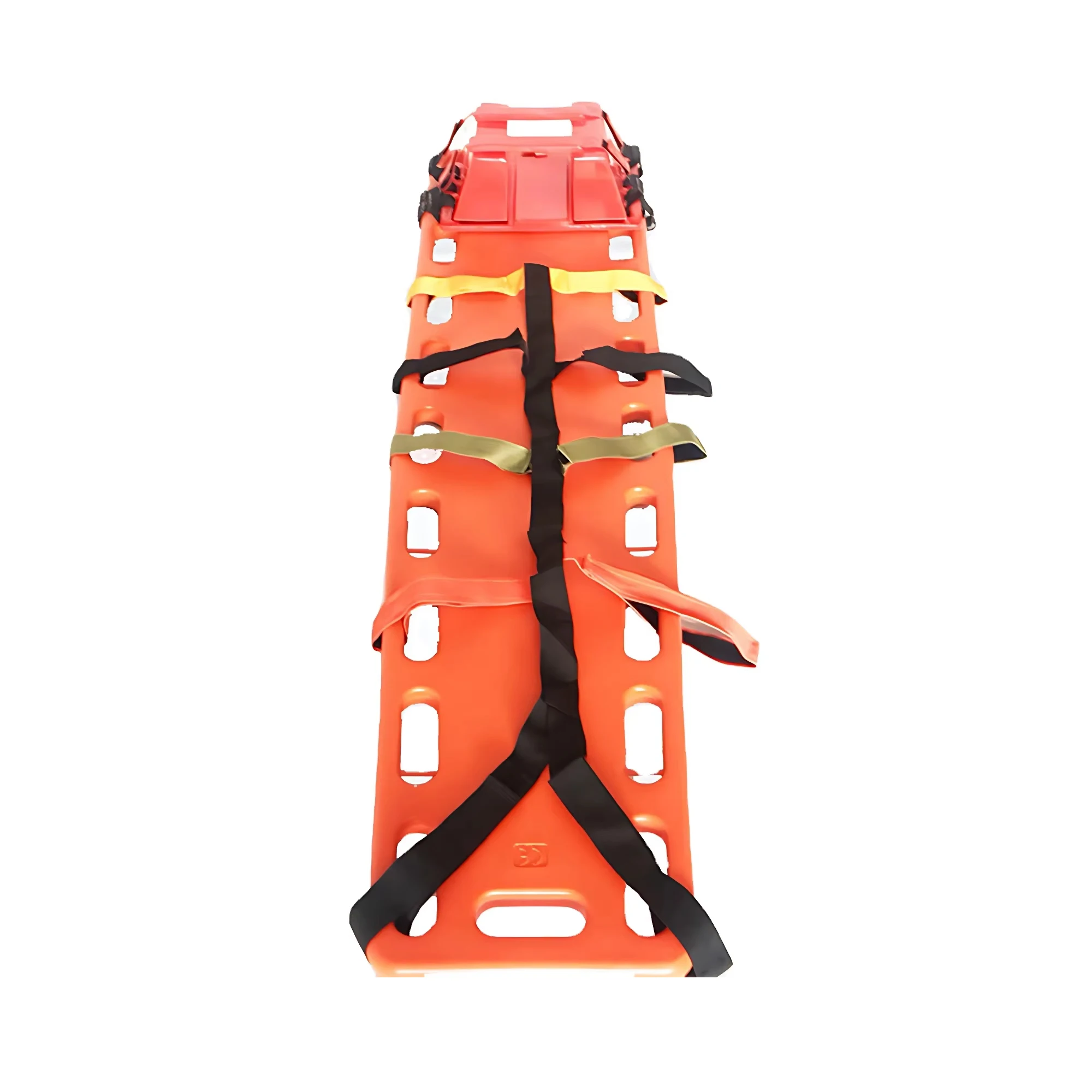 Medical First Aid Various Long Plastic Medical Spine Board Stretcher With Head Immobiliser Three Straps