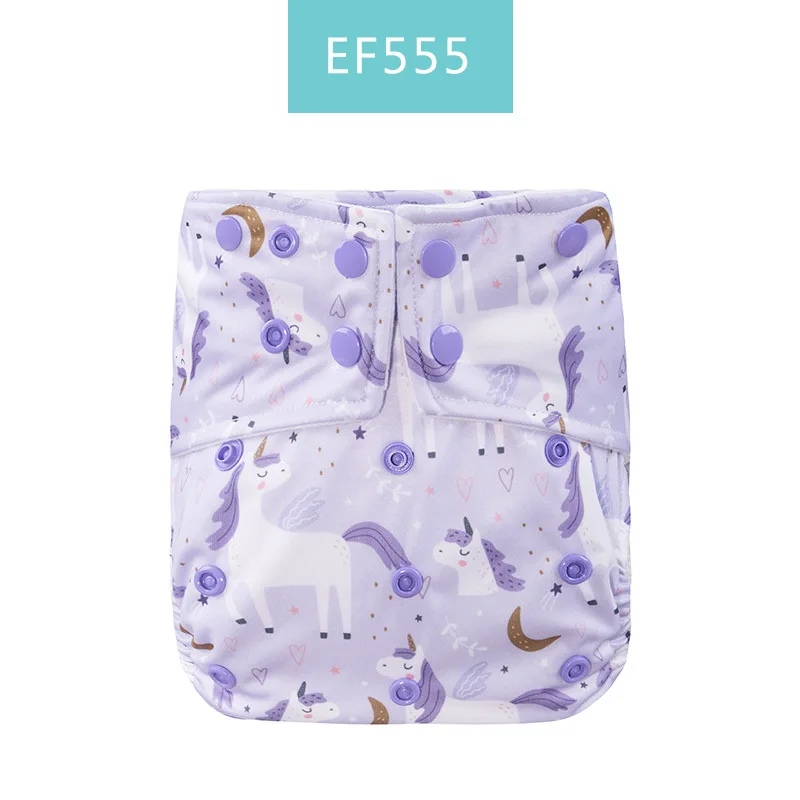 Plain Color Cloth Diaper Plus Size Pocket Cloth Diaper Reusable