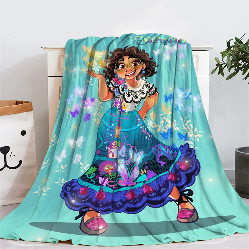 Cartoon Flannel Blanket Children Kids Cartoon Air Conditioning Blanket