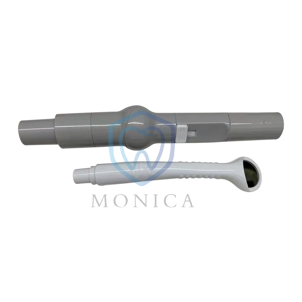 Mch138 Dental Suction Mirror System Dental Suction Plastic Mirror With