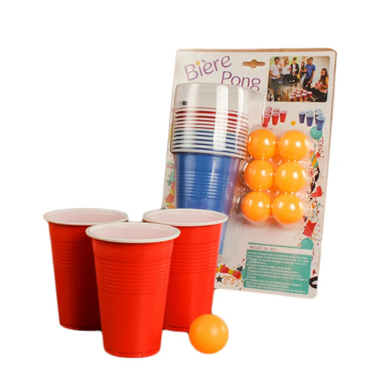 12 Cups+12 Balls Beer Pong Set,Oem/odm Factory Customize 24 Pack Toss