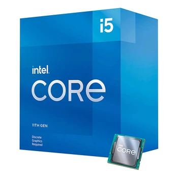 NEW Intel Core i5 11400F Processor, 6 Cores Up to 4.4GHz, 65W