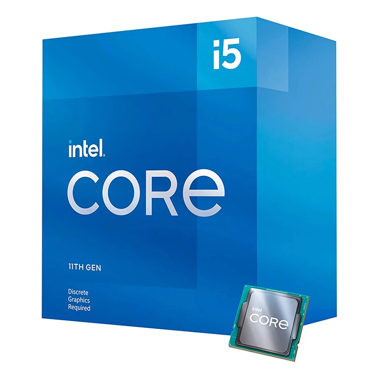 NEW Intel Core i5 11400F Processor, 6 Cores Up to 4.4GHz, 65W