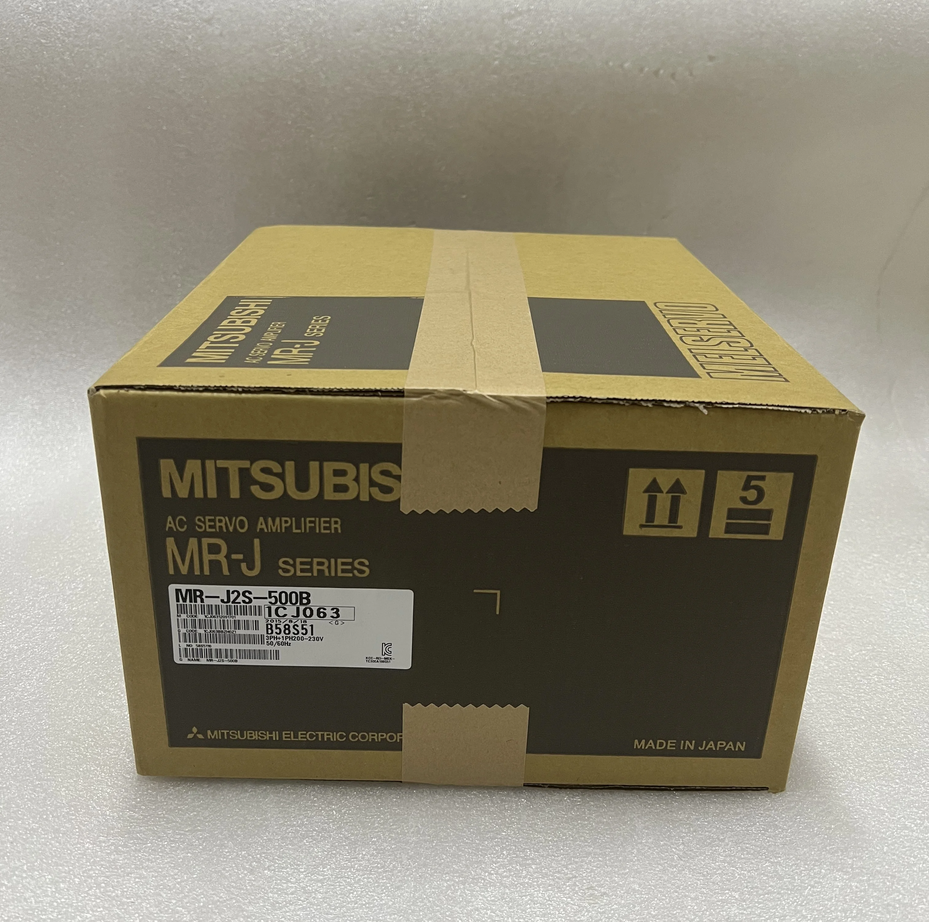 Mitsubishi AC servo amplifier MR-J2S-500B Mitsubishi AC servo amplifier MR-J2S-500B