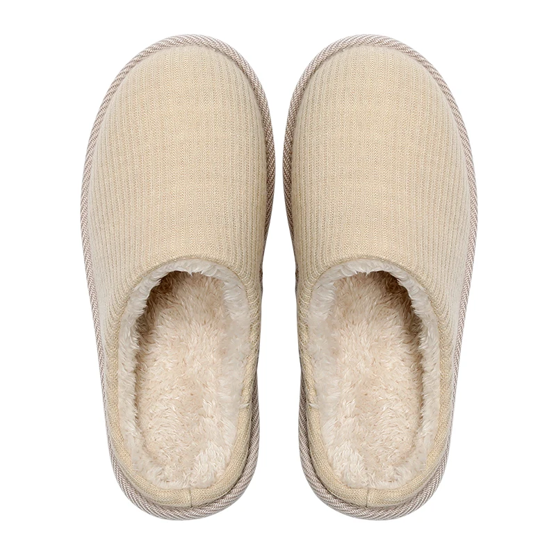 Women S Cotton Knit Memory Foam Slippers Solid Plush Anti Skid Indoor Outdoor Slip On House Shoes Buy Slipers Womens Lady Slipper Ladies Slippers Designs Fuzzy Fur Slippers Product On Alibaba Com