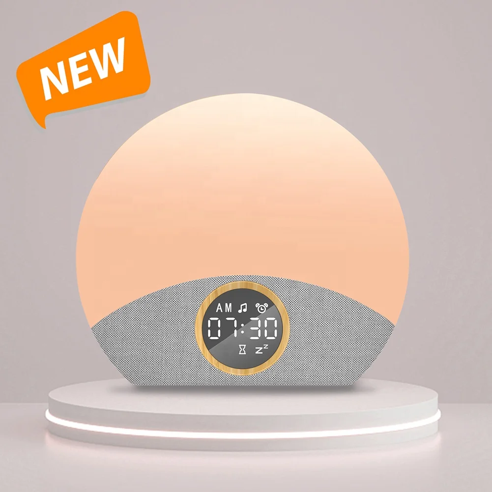 Hi-FiD 2023 новый дизайн звуковая машина для сна будильник с восходом солнца тренажер аппарат белым