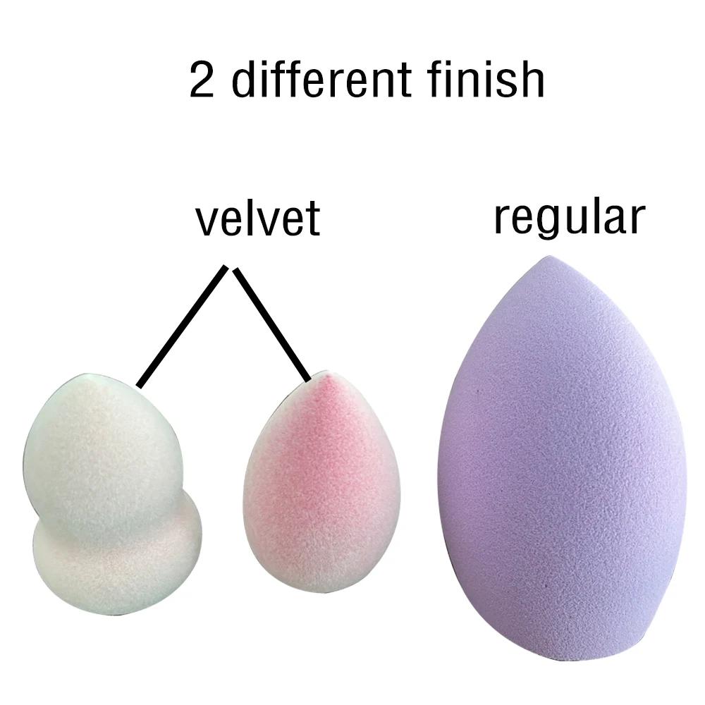 Custom Ecofriendly Colorful Biodegradable Latex Free Super Soft Beauty